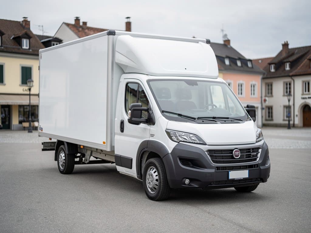 Товарен бус Fiat Ducato с кутия
